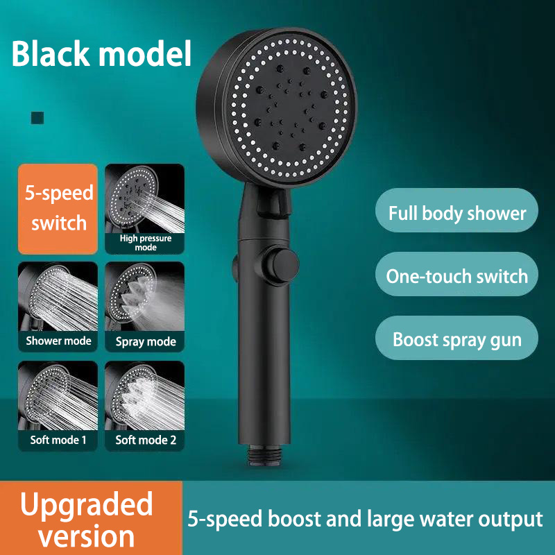 Pressure Boosting Shower Head  - Home Bathroom Shower avaliação e preço