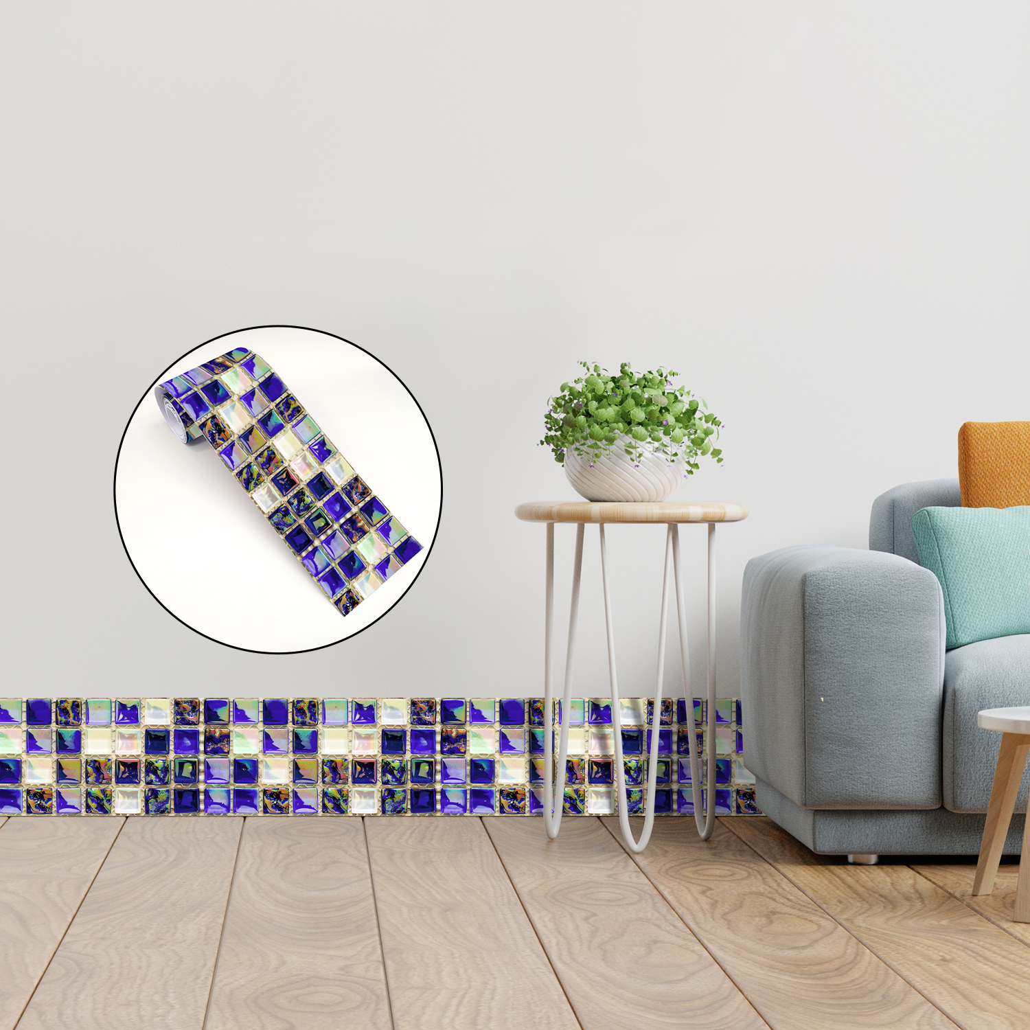 24 Styles 2D Mosaic Tiles Wall - Home Bathroom Glass avaliação e preço
