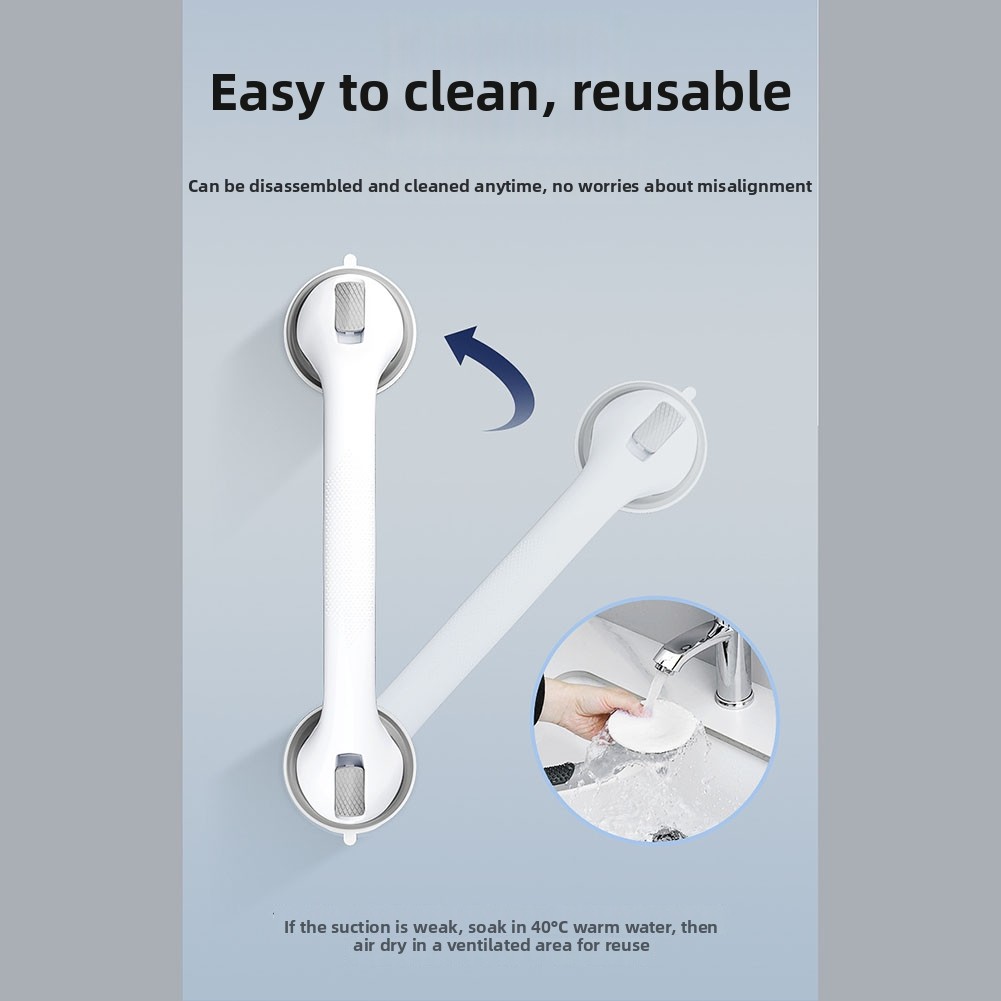 2pcs Extra-Strong Suction Grab - Home Bathroom Grab Bar avaliação e preço