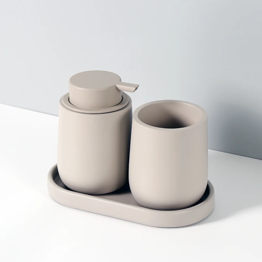 Bathroom Accessories Set Resin - Home Bathroom Gadgets avaliação e preço