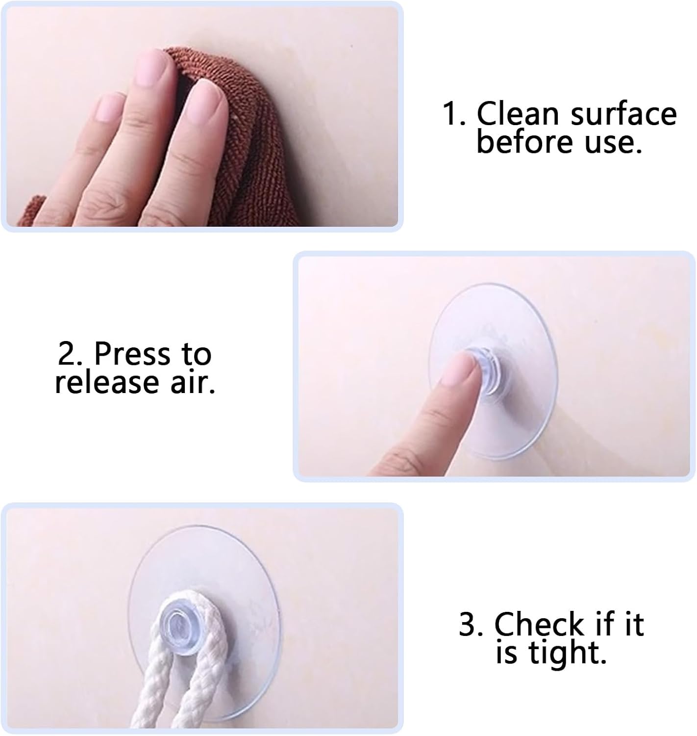 Medsuo 12pcs Suction Cup Glass - Home Bathroom Glass avaliação e preço