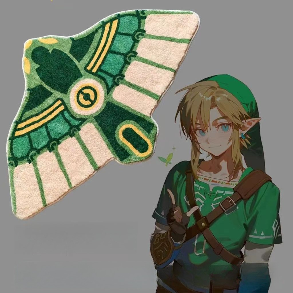 Anime Bath Mat Zelda Kingdom C - Home Goods Bathroom Mats avaliação e preço