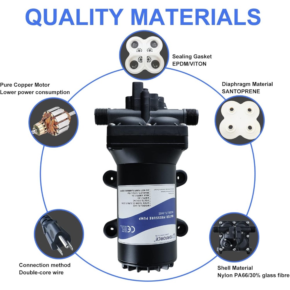 US Shipping 110V AC Water Pres - Home Bathroom Pressure Pump avaliação e preço
