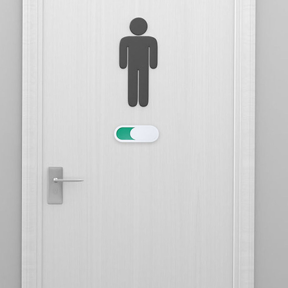 7Pcs Door Sign Sliding Vacant  - Home Bathroom Occupied Sign avaliação e preço