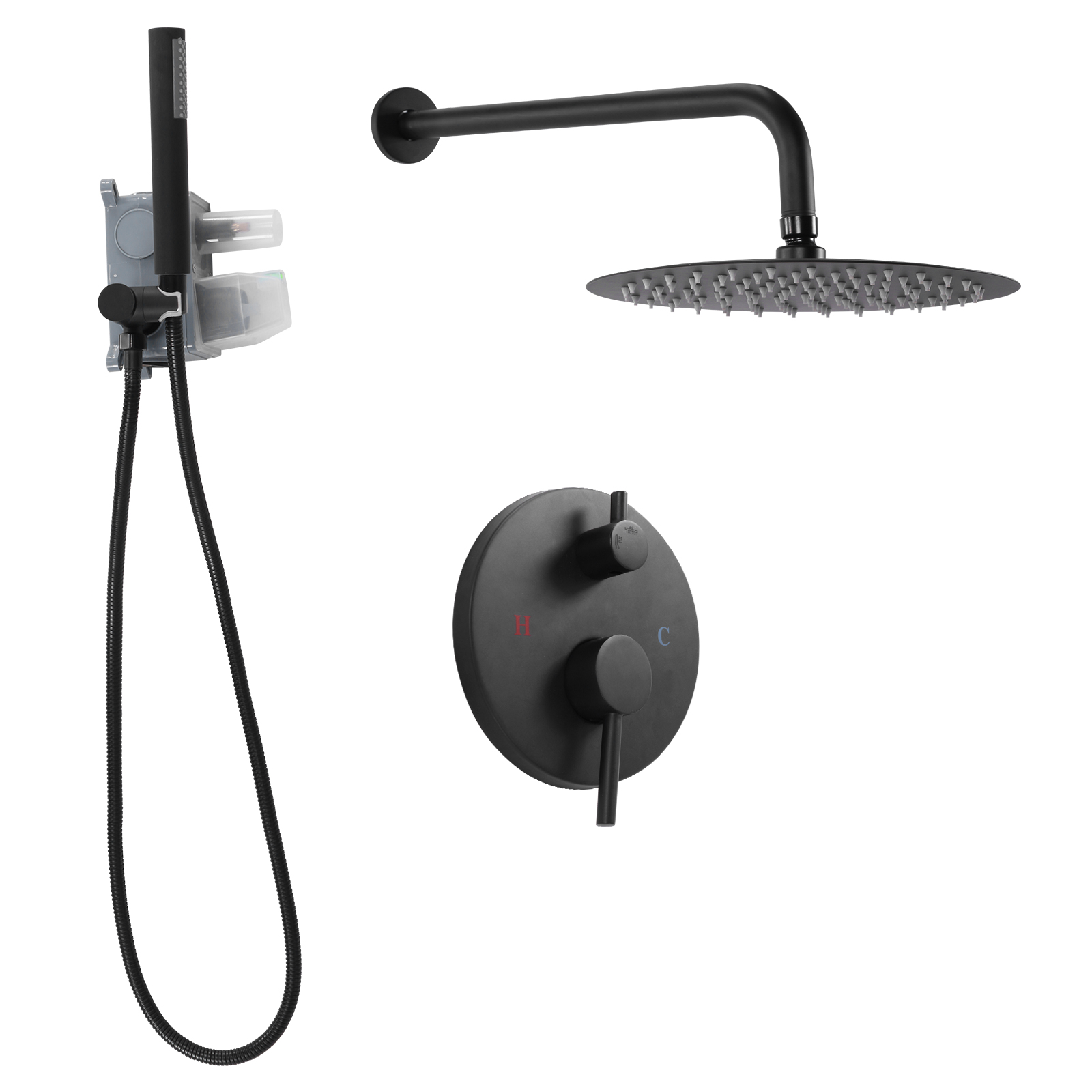 Ceiling Rainfall Shower Head S - Home Bathroom Shower avaliação e preço