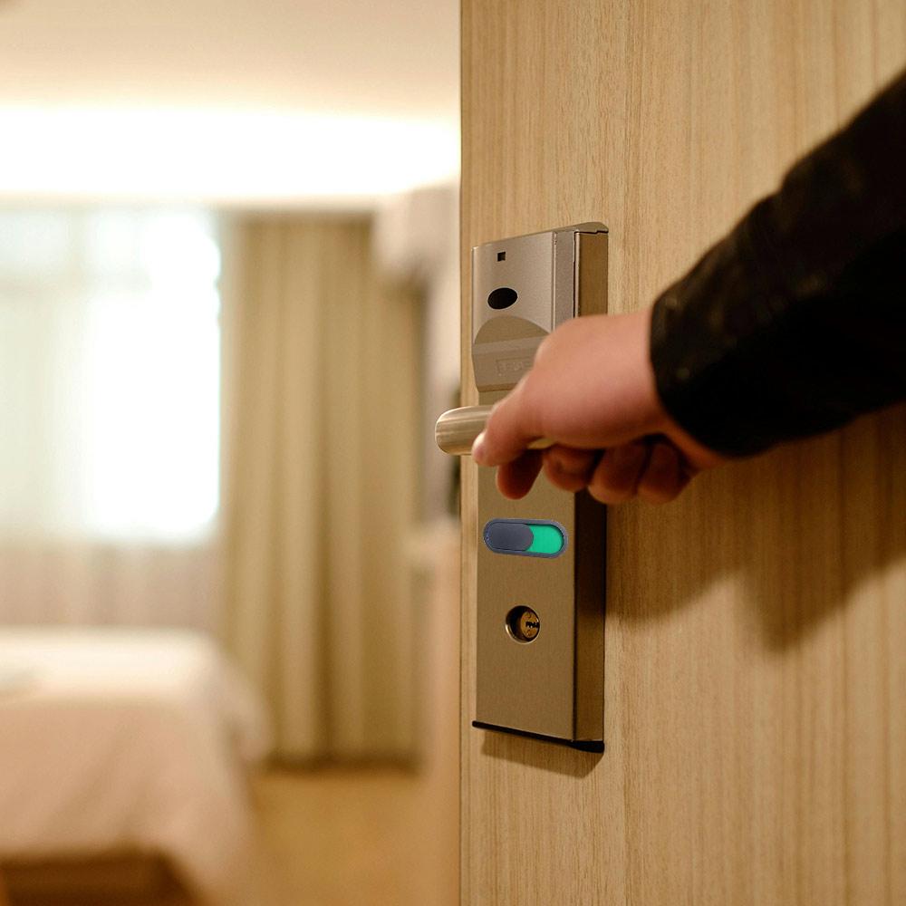 Slider Open Do Not Disturb Sig - Home Bathroom Occupied Sign avaliação e preço
