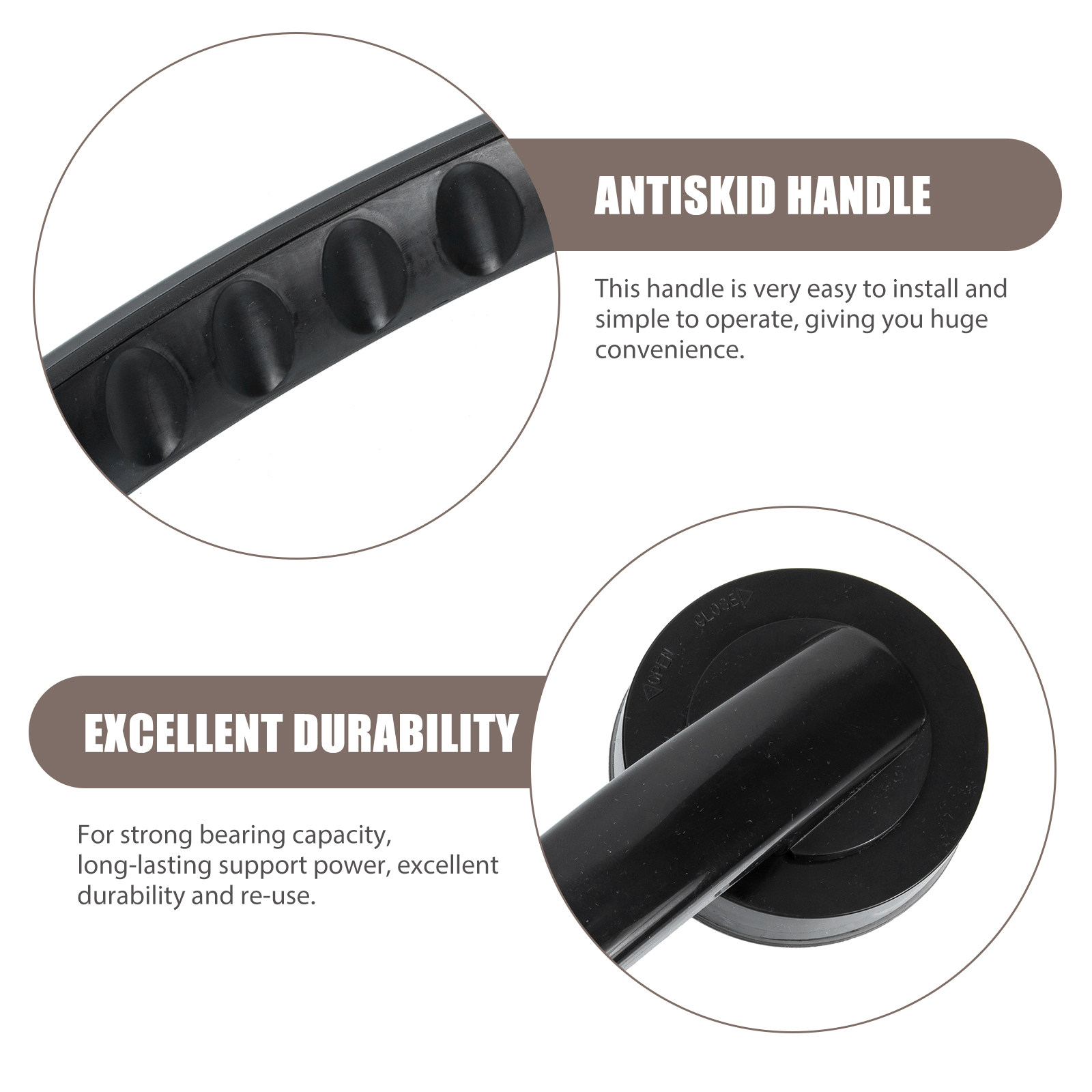 Punch Free Window Door ABS Adh - Home Bathroom Grab Bar avaliação e preço