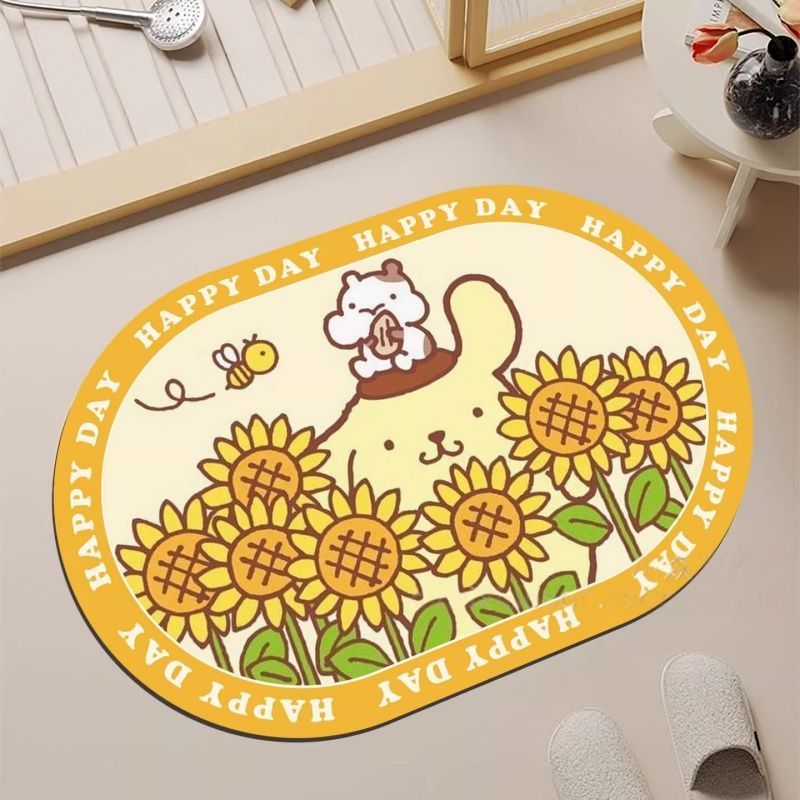 Pudding Dog Inspired Bath Mat  - Home Goods Bathroom Mats avaliação e preço