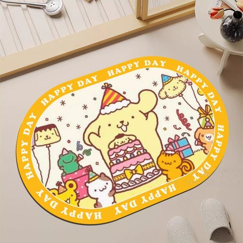 Pudding Dog Inspired Bath Mat  - Home Goods Bathroom Mats avaliação e preço