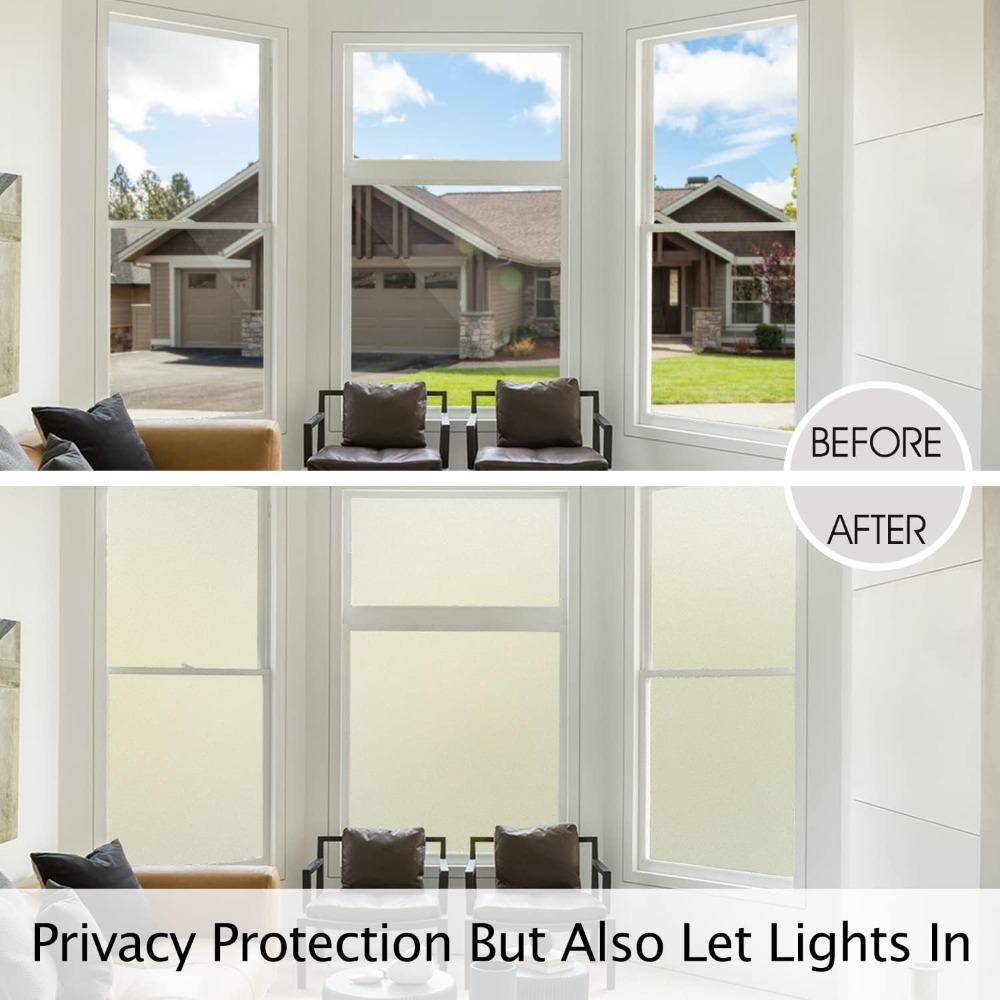 Frosted Window Privacy Film St - Home Bathroom Glass avaliação e preço
