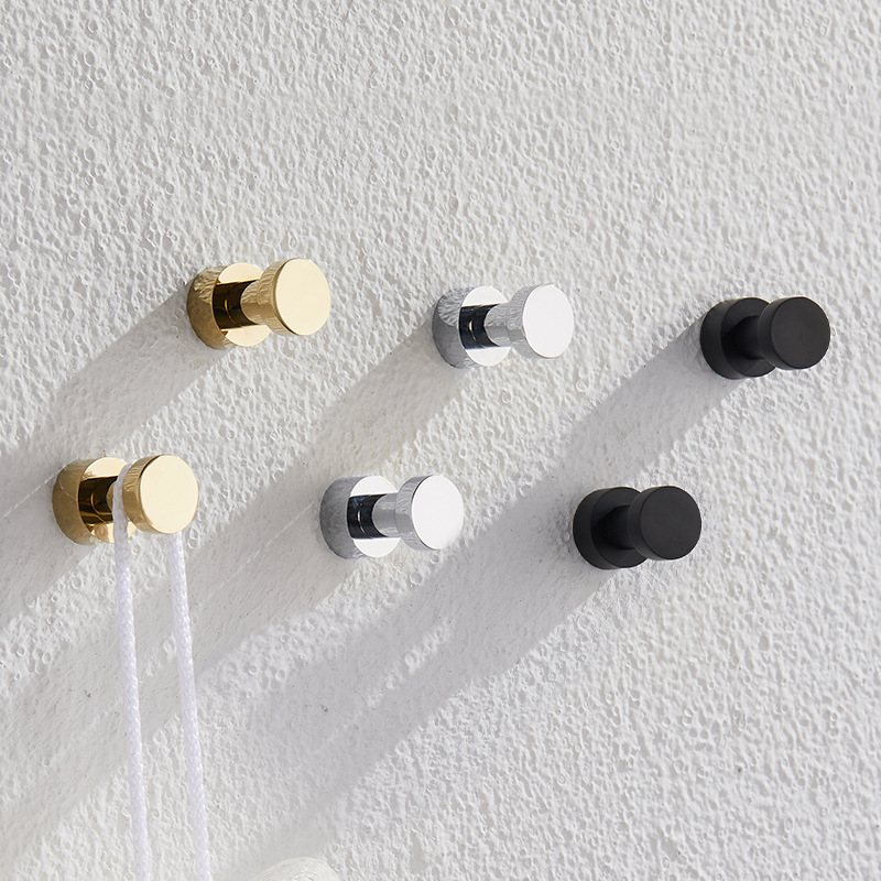 2/3/4/5pcs Brass Robe Hooks Ru - Home Bathroom Gadgets avaliação e preço