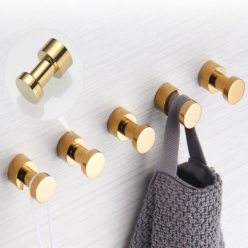 2/3/4/5pcs Brass Robe Hooks Ru - Home Bathroom Gadgets avaliação e preço