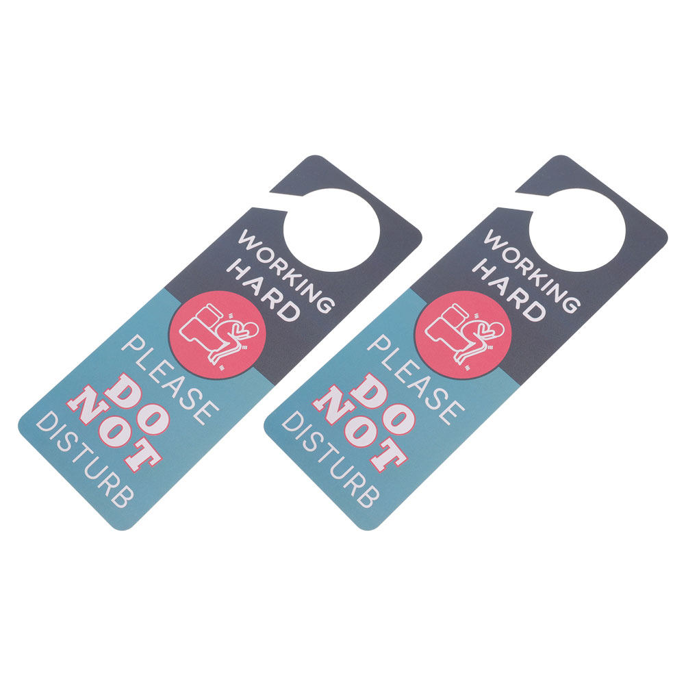 2Pcs Double Side Door Hanging  - Home Bathroom Occupied Sign avaliação e preço
