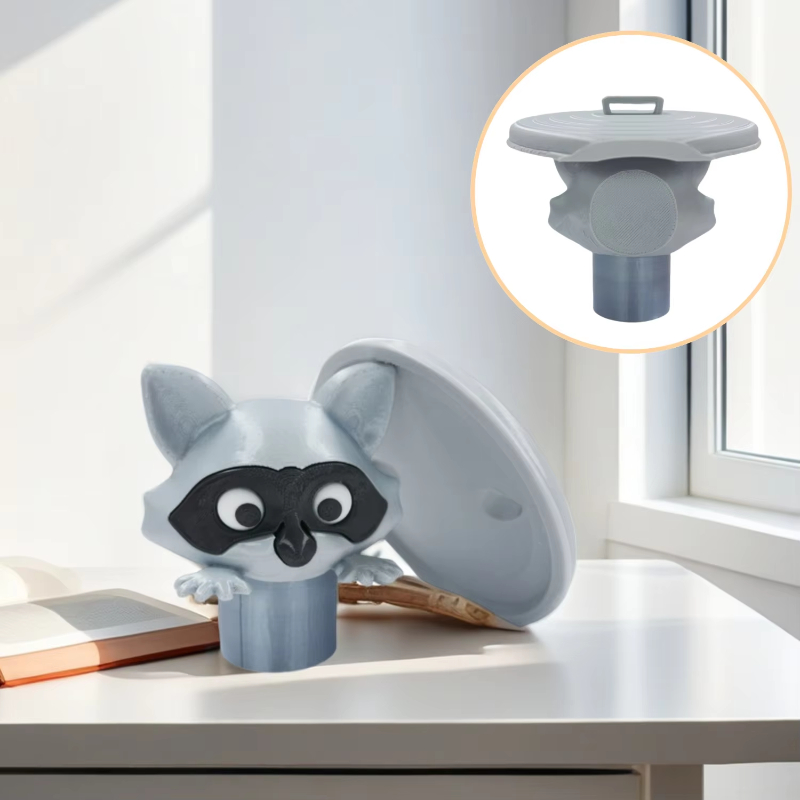 Cute Raccoon Toilet Paper Hold - Home Decor Bathroom Ideas avaliação e preço