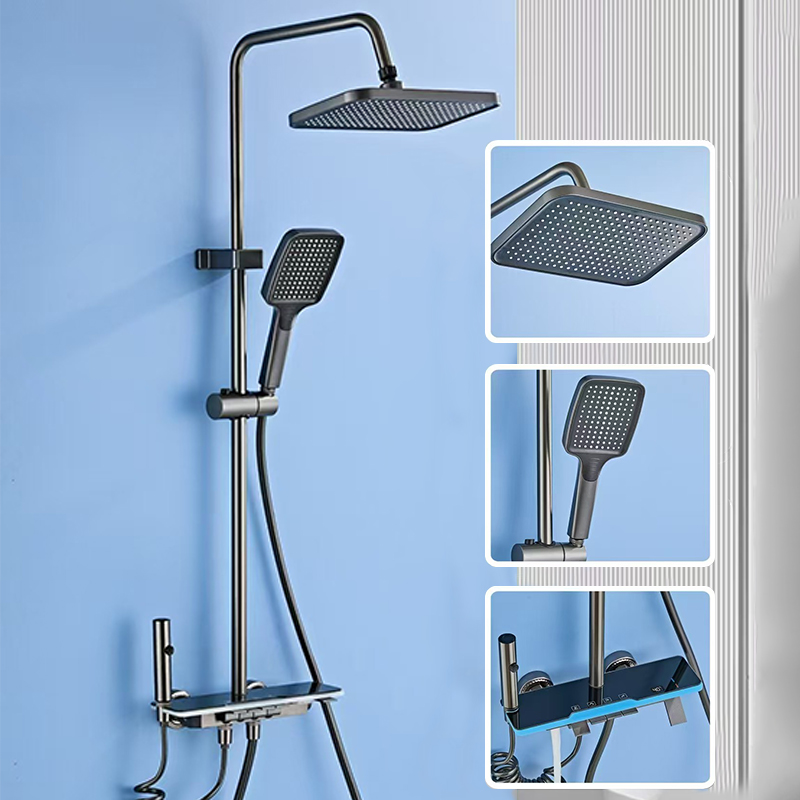 Shower Head Set Full Copper Ho - Home Bathroom Shower avaliação e preço